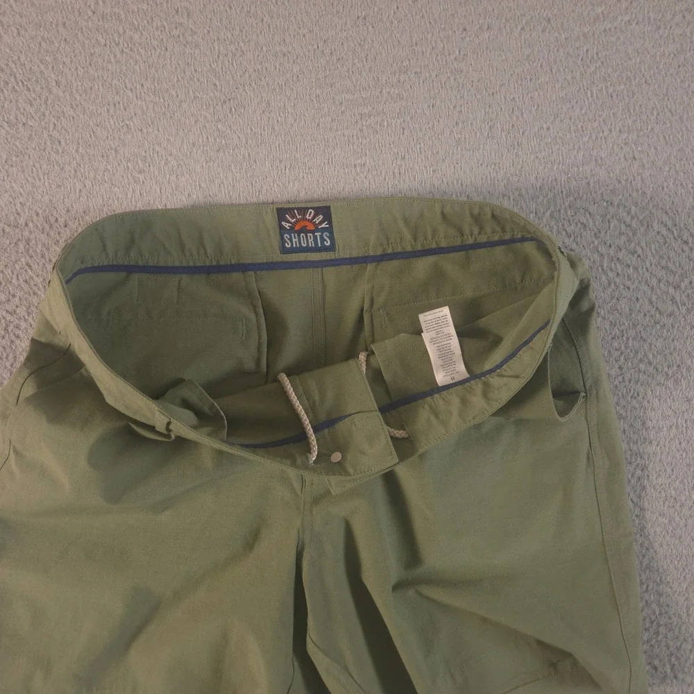 Faherty Shorts Mens 33 Belt Loop All Day Stretch Hybrid Chino Summer Casual